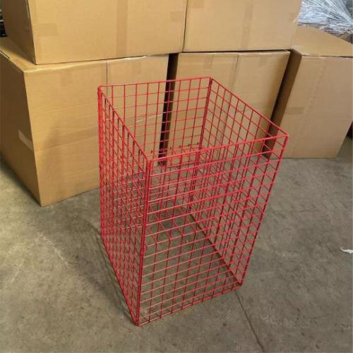 Storage Cage Supermarket promotional shelf wire mesh cage Supplier