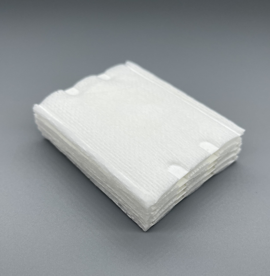 5層の綿の正方形