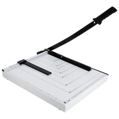 Deli E8012 Durable Multifunctional Paper Cutting Machine - Office Supplies