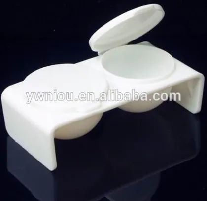 NT-19 double hole dapping dish nail art plastic dish
