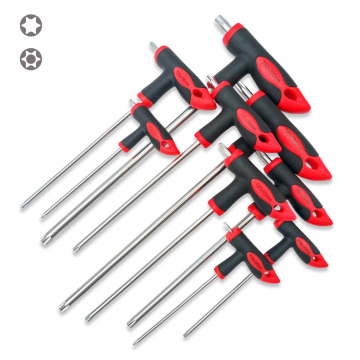 Bike Bicycle Tool T Shape Torx Screwdriver Set T8 T10 Spanner