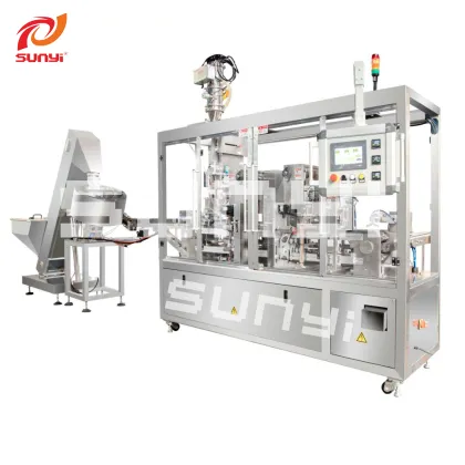 Biodegradable Coffee Capsule Filling and Sealing Machine for Dolce Gusto