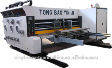 Full Automatic High-Speed Flexo Printing Slotting Die-cutter Machine