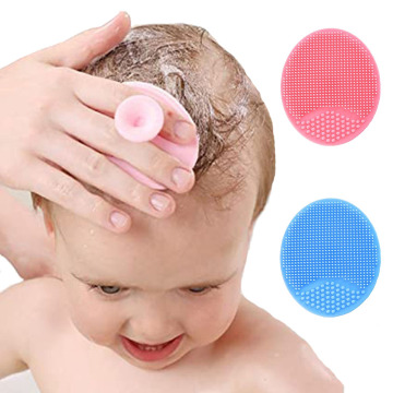 Baby Silicone Bath Brush: Exfoliating and Massaging Scalp Care for Hair and Body