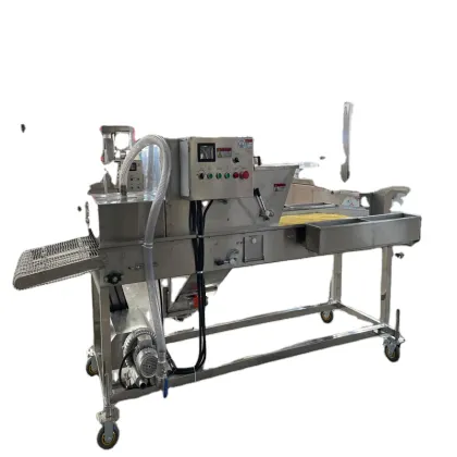 Snowflake Chicken Fillet Wrapping Machine - Customized Crumbing Equipment for Chicken Breast Processing