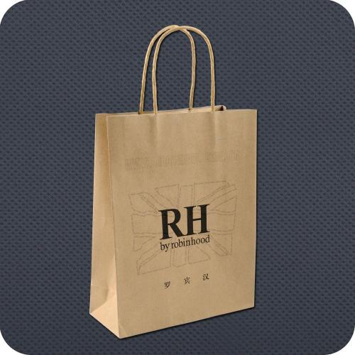 Premium Kraft Paper Bag with Twist Handle