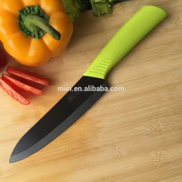 6 '' disposable ceramic knife in black blade