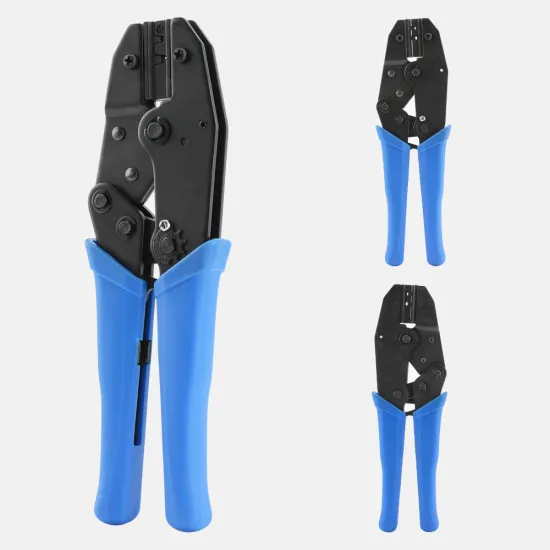 Replaceable Die Ratcheting Cable Terminal Lug Crimping Tool AWG 14-22