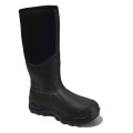 Botas de chuva de caça preta