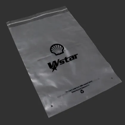 recycling polybag packaging clear plastic opp poly bags