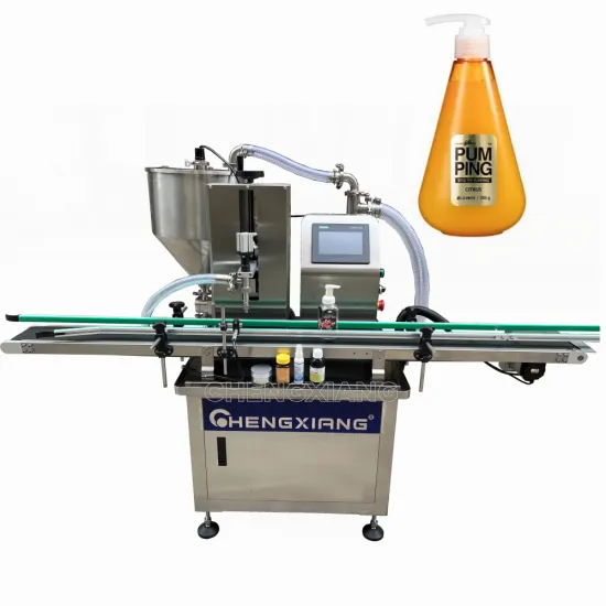 PLC Controlled Automatic Shampoo and Soap Filling Machine