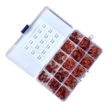 Industrial Silicone Rubber VMQ O-Ring Assortment Kits with Processing Services