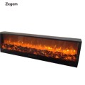 80 inch wall recessed modern fireplace electric classic