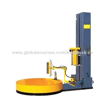 Hardware stretch wrapping machine