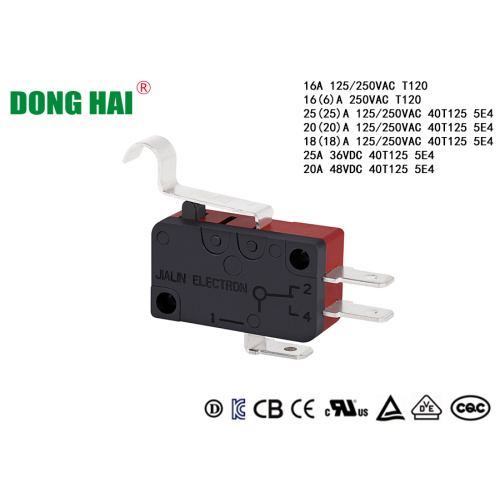 Miniature Micro Switch Certificated Electric Parts