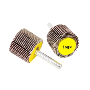 25x6mm Flap Wheels with Shaft for Stainless Steel and Metal Grinding & Polishing