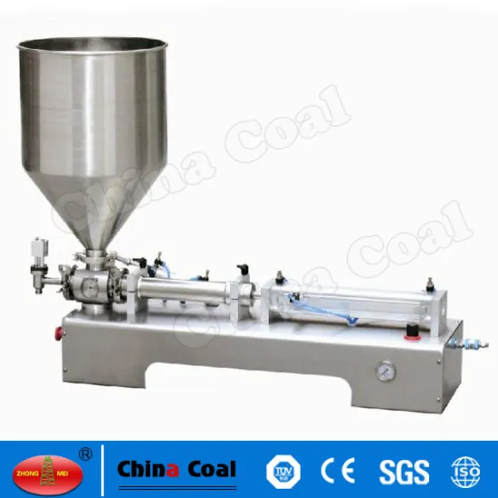 Semi-automatic Horizontal One Head Ointment Piston Filling Machine