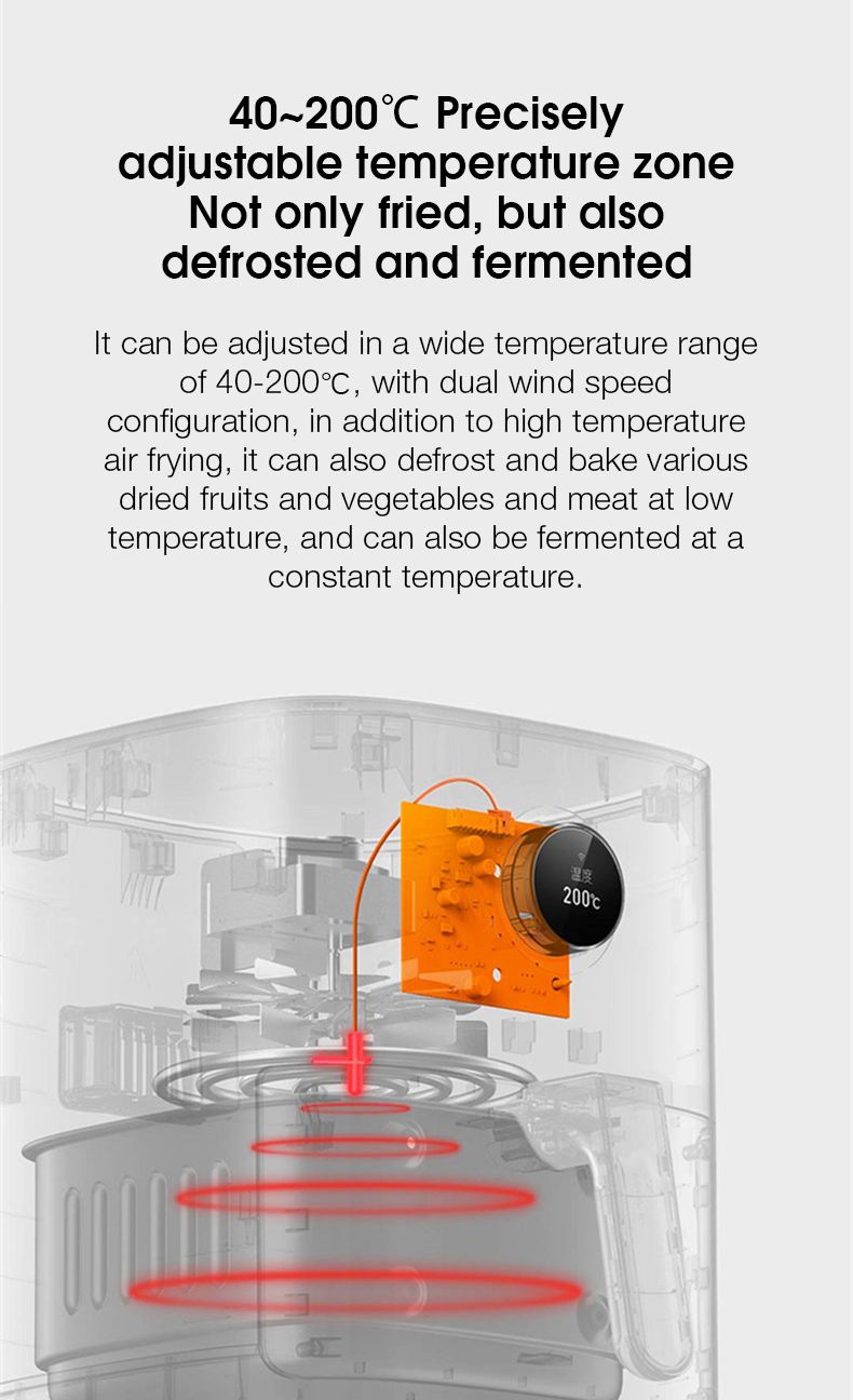 Xiaomi Mijia Smart Air Fryer Multifunction Xiaomi Mijia Smart Air Fryer Multifunction