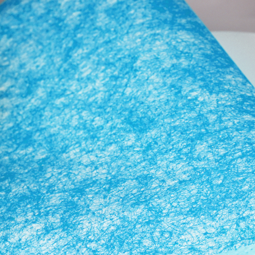 ผ้าเช็ดทำความสะอาดอุตสาหกรรม MSM สีน้ำเงินที่มีแรงเสียดทานสูง
