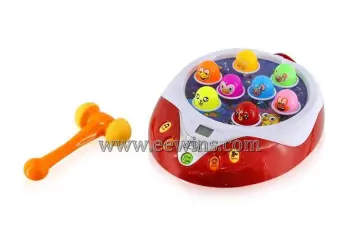 Electric puzzles toys whack-a-mole game