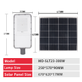 Des lampes de rue solaires extérieures efficaces