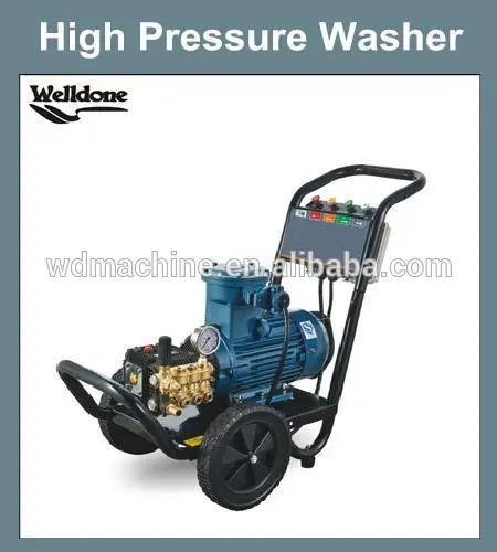 High Performance Mobile High Pressure Washer / Electric Water Pump Cleaner