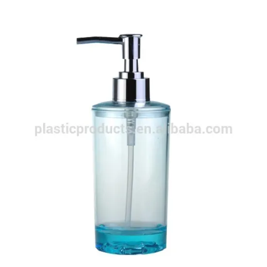 Wholesale acrylic bathroom accessories liquid soap dispenser