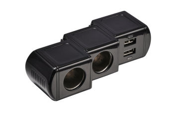 5 Ports 5v Dc 72w Ca800 2.1 A Multi - Socket Car Socket Splitter For Smartphone Gps, Mp4