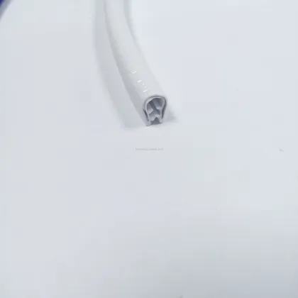 Car door U-shaped anti-collision rubber strip