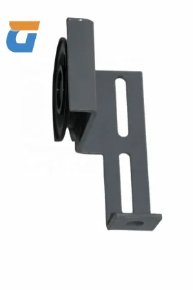 Hitachi Elevator Door Machine: Pulley Tensioner Assembly with 90mm Pulley, Part Numbers 16502278-A and 16502278-B - Elevator Accessories