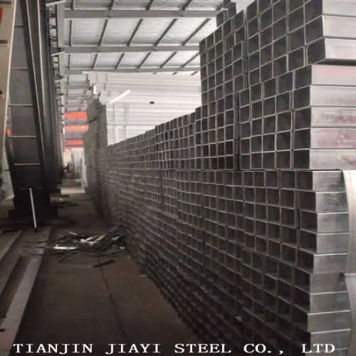 Hot Dip Galvanized Square Tube High Zinc Layer Hot Dip Galvanized Square Tube Factory