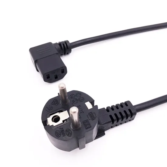 220V-250V European Power Cord: German-style Cable with EU Plug