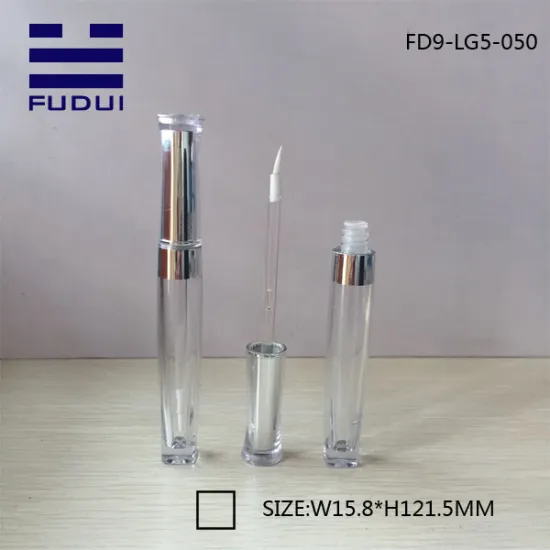 Empty Custom Cosmetic Plastic Lip Gloss Bottle