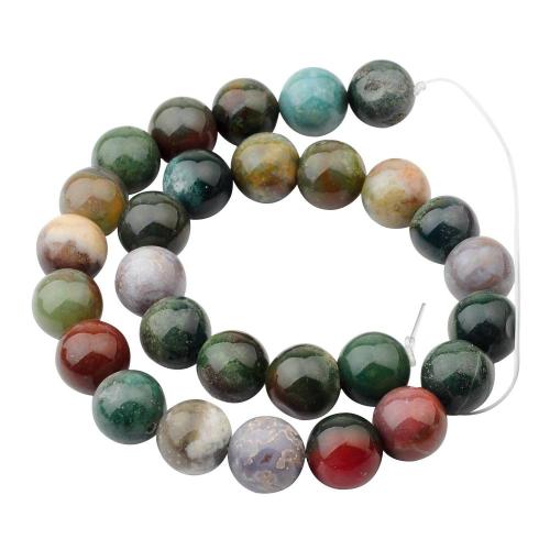 Fancy Jasper 8MM Stone Balls Home Decoration Round Crystal Beads