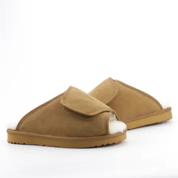 Warm Men's Adjustable Slippers In Winter