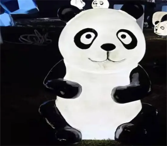 Cartoon Panda B Lights
