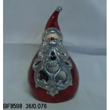 Craft Christmas Decoration Ceramic Santa Claus