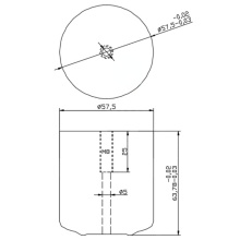 Precision Mechanical Parts Tungsten steel firing pin Precision parts Precision parts Manufactory