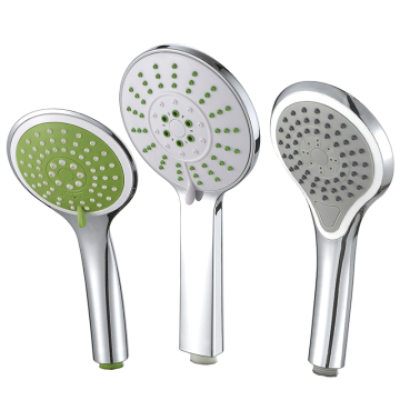 YOROOW 3 Function Chrome Hand Shower with ABS Plastic 5 Jet Rain Shower Head - Hot Sale