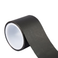 High adhesion heat resistant black shading tape