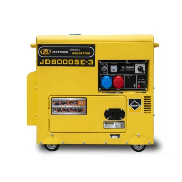 JD8000SE 5kw 5kva 5.5kw 5.5kva Electric Start Portable Silent Diesel Generator for Home Use