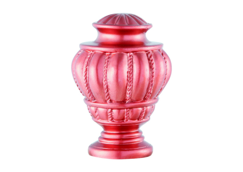 Pink Resin Head Curtain Rod Slideway Borong