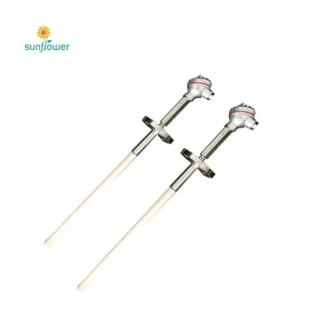 High-Quality RSB Type Platinum Rhodium Ceramic Thermocouple for Extreme Temperatures up to 1600 Degrees