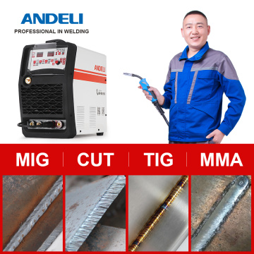 ANDELI MCT-520D TIG/MIG/CUT/MMA 4 in 1 Multi-function Welding Machine 220V Support Gasless MIG welding