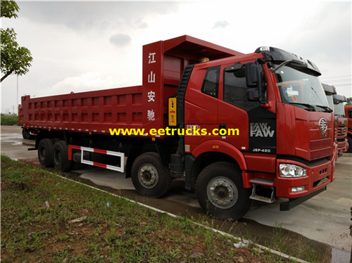  FAW  20MT 12 Wheel Dump Trucks  China Manufacturer 