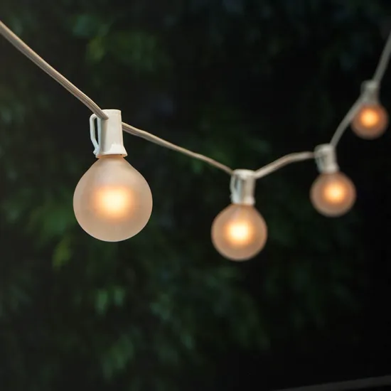 G50 Bulbs Edison Globe String Lights