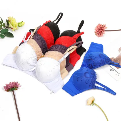 Custom OEM China Beautiful Adjustable Straps Underwear Women Sexy Bra Underwear