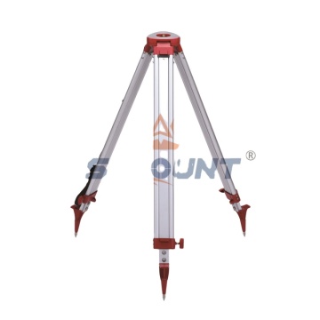 Mount Laser RTA10 Lightweight Yellow Aluminum Tripod with 140mm Head for Surveying: High-Quality Construction