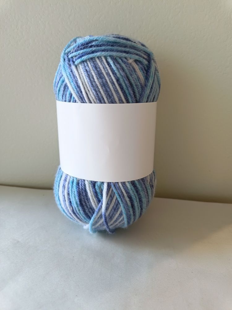 Acrylic polyester fancy yarn