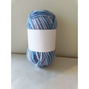 Acrylic polyester fancy yarn
